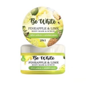 Be White Body Mask & Scrub Pineapple Lime