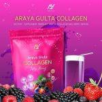⁦Araya Gluta Collagen Mix Berry 15 sachets⁩ - الصورة ⁦5⁩