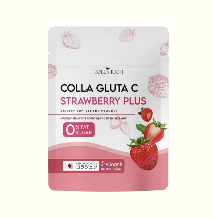 th-11134207-7r98s-lq8noor1dgref4 Colla Rich Colla C Strawberry Plus Collagen - الصورة 1