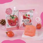 ⁦Smooto Tomato Collagen Whitening Serum Soap⁩ - الصورة ⁦2⁩