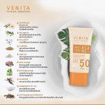 ⁦Venita Anti-Acne Care Sunscreen SPF50/PA+++plus⁩ - الصورة ⁦4⁩