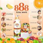 ⁦888 Total White Whitening Lotion 250 ml⁩ - الصورة ⁦7⁩