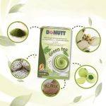 ⁦DONUTT Instant Green Tea Mixed White Kidney Bean Extract⁩ - الصورة ⁦4⁩