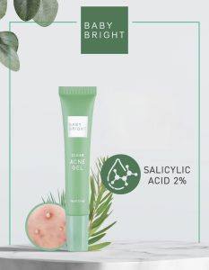 ⁦BABY BRIGHT Clear Acne Gel 15 gr⁩ - الصورة ⁦2⁩