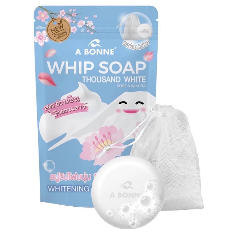 tempImageSaxVAn A Bonne Whip Soap Thousand White Rose - الصورة 1