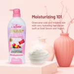 ⁦A BONNE' Milk Power Lightening Lotion Snail Yogurt 500 ml⁩ - الصورة ⁦6⁩