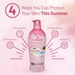 ⁦A BONNE' Milk Power Lightening Lotion Collagen 500 ml⁩ - الصورة ⁦2⁩