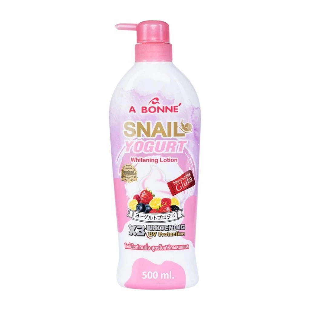 th-11134207-7rasb-m6c2xoi4y27q30 A BONNE' Milk Power Lightening Lotion Snail Yogurt 500 ml - الصورة 1