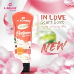 ⁦A Bonne Perfume In love Body Cream SPF30 PA++++ 200 ml⁩ - الصورة ⁦2⁩