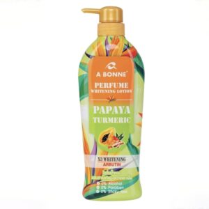 A Bonne Perfume Whitening Lotion Papaya Turmeric 500 ml