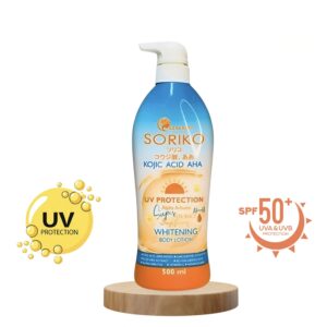 Soriko Kojic Acid Aha UV Body Lotion 500 ml
