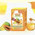 ⁦A BONNE Papaya Honey Glow Soap 90 gr⁩ - الصورة ⁦2⁩
