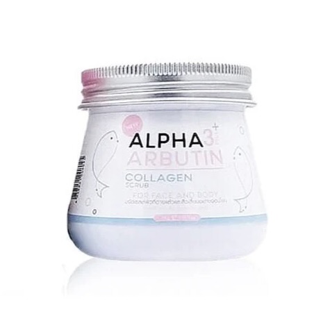 PreciousSkinAlphaArbutin3PlusCollagenScrubforFaceandBody_50g.jpg Alpha Arbutin Collagen Scrub 75 ml - الصورة 1