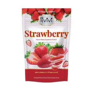 Vivi Plus Strawberry Mixed Collagen 10 sachets