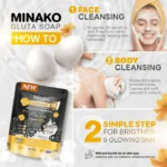 ⁦Minako Niacinamide Soap 100 gr⁩ - الصورة ⁦3⁩