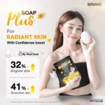 ⁦Minako Niacinamide Soap 100 gr⁩ - الصورة ⁦2⁩