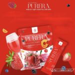 ⁦Purera Gluta Collagen Strawberry & Vit C 30 sachets⁩ - الصورة ⁦7⁩