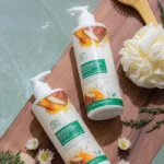 ⁦De Leaf Thanaka Serum Shower Gel Cream 450 ml⁩ - الصورة ⁦3⁩