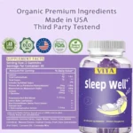 ⁦Vita Sleep Gummies GABA 60 pcs⁩ - الصورة ⁦2⁩