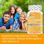⁦VITA Vitamin C Adult Gummies 60 pcs⁩ - الصورة ⁦6⁩