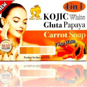 Venut White Kojic White Soap Papaya Carrot 100 gr
