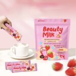 ⁦Beauty Milk Collagen Gluta Vitamin D 15,000 mg⁩ - الصورة ⁦5⁩