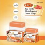 ⁦Venut White Kojic White Soap Papaya Carrot 100 gr⁩ - الصورة ⁦3⁩