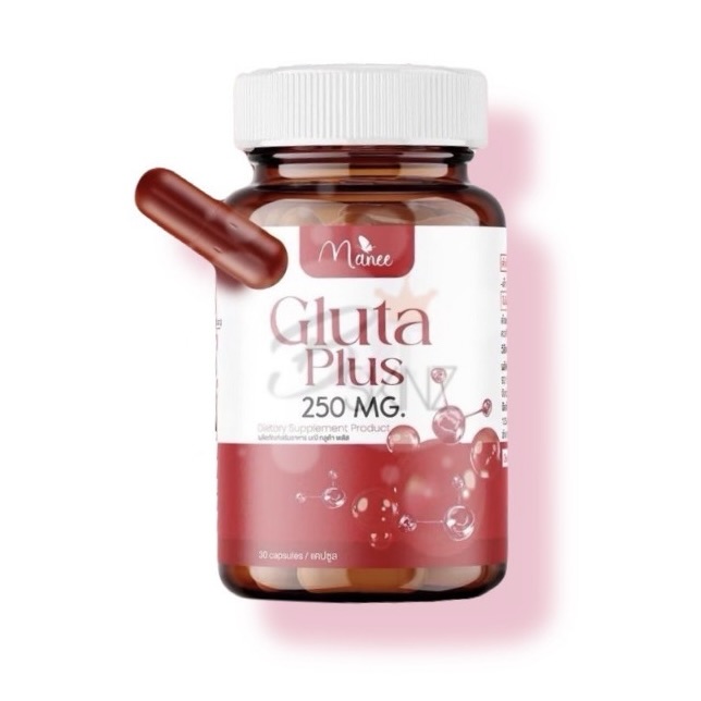th-11134207-7rasm-m8x16bbkedim61.webp Manee GLUTA Plus 250 mg 30 capsules - الصورة 1