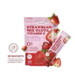 ⁦Layleena Strawberry Mix Gluta Vitamin⁩ - الصورة ⁦4⁩