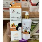 ⁦Kojie acid PAPAYA & CARROT X10 Brightening Lotion 300 ml⁩ - الصورة ⁦3⁩
